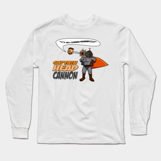 Captain Head Cannon Long Sleeve T-Shirt